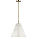 One Light Pendant<br /><span style="color:#4AB0CE;">Entrega: 4-10 dias en USA</span><br /><span style="color:#4AB0CE;font-size:60%;">PREGUNTE POR ENTREGA EN PANAMA</span><br />Collection: Gordon<br />Finish: Antique White