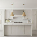 Visual Comfort Studio - 6585101-848 - One Light Pendant - Gordon - Satin Brass