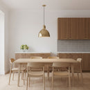 Visual Comfort Studio - 6680301-848 - One Light Pendant - Huey - Satin Brass