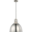 Visual Comfort Studio - 6680301EN3-962 - One Light Pendant - Huey - Brushed Nickel