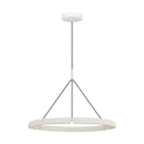 LED Chandelier<br /><span style="color:#4AB0CE;">Entrega: 4-10 dias en USA</span><br /><span style="color:#4AB0CE;font-size:60%;">PREGUNTE POR ENTREGA EN PANAMA</span><br />Collection: Cloak<br />Finish: Matte White