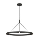 LED Chandelier<br /><span style="color:#4AB0CE;">Entrega: 4-10 dias en USA</span><br /><span style="color:#4AB0CE;font-size:60%;">PREGUNTE POR ENTREGA EN PANAMA</span><br />Collection: Cloak<br />Finish: Nightshade Black