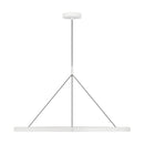LED Chandelier<br /><span style="color:#4AB0CE;">Entrega: 4-10 dias en USA</span><br /><span style="color:#4AB0CE;font-size:60%;">PREGUNTE POR ENTREGA EN PANAMA</span><br />Collection: Cloak<br />Finish: Matte White