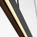 LED Linear Chandelier<br /><span style="color:#4AB0CE;">Entrega: 4-10 dias en USA</span><br /><span style="color:#4AB0CE;font-size:60%;">PREGUNTE POR ENTREGA EN PANAMA</span><br />Collection: Cloak<br />Finish: Nightshade Black