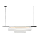 LED Linear Chandelier<br /><span style="color:#4AB0CE;">Entrega: 4-10 dias en USA</span><br /><span style="color:#4AB0CE;font-size:60%;">PREGUNTE POR ENTREGA EN PANAMA</span><br />Collection: Trace<br />Finish: Nightshade Black