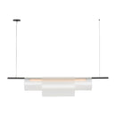 LED Linear Chandelier<br /><span style="color:#4AB0CE;">Entrega: 4-10 dias en USA</span><br /><span style="color:#4AB0CE;font-size:60%;">PREGUNTE POR ENTREGA EN PANAMA</span><br />Collection: Trace<br />Finish: Nightshade Black