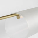 Visual Comfort Modern - PBLS80727HABEG - LED Linear Chandelier - Trace - Hand-Rubbed Antique Brass