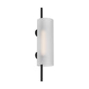 LED Wall Sconce<br /><span style="color:#4AB0CE;">Entrega: 4-10 dias en USA</span><br /><span style="color:#4AB0CE;font-size:60%;">PREGUNTE POR ENTREGA EN PANAMA</span><br />Collection: Trace<br />Finish: Nightshade Black