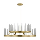 LED Chandelier<br /><span style="color:#4AB0CE;">Entrega: 4-10 dias en USA</span><br /><span style="color:#4AB0CE;font-size:60%;">PREGUNTE POR ENTREGA EN PANAMA</span><br />Collection: Sagrada<br />Finish: Hand-Rubbed Antique Brass