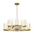 LED Chandelier<br /><span style="color:#4AB0CE;">Entrega: 4-10 dias en USA</span><br /><span style="color:#4AB0CE;font-size:60%;">PREGUNTE POR ENTREGA EN PANAMA</span><br />Collection: Sagrada<br />Finish: Hand-Rubbed Antique Brass