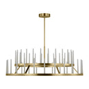 LED Chandelier<br /><span style="color:#4AB0CE;">Entrega: 4-10 dias en USA</span><br /><span style="color:#4AB0CE;font-size:60%;">PREGUNTE POR ENTREGA EN PANAMA</span><br />Collection: Sagrada<br />Finish: Hand-Rubbed Antique Brass