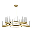 LED Chandelier<br /><span style="color:#4AB0CE;">Entrega: 4-10 dias en USA</span><br /><span style="color:#4AB0CE;font-size:60%;">PREGUNTE POR ENTREGA EN PANAMA</span><br />Collection: Sagrada<br />Finish: Hand-Rubbed Antique Brass