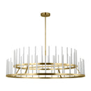 LED Chandelier<br /><span style="color:#4AB0CE;">Entrega: 4-10 dias en USA</span><br /><span style="color:#4AB0CE;font-size:60%;">PREGUNTE POR ENTREGA EN PANAMA</span><br />Collection: Sagrada<br />Finish: Hand-Rubbed Antique Brass