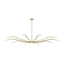 LED Chandelier<br /><span style="color:#4AB0CE;">Entrega: 4-10 dias en USA</span><br /><span style="color:#4AB0CE;font-size:60%;">PREGUNTE POR ENTREGA EN PANAMA</span><br />Collection: Lajos<br />Finish: Hand-Rubbed Antique Brass