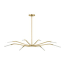 LED Chandelier<br /><span style="color:#4AB0CE;">Entrega: 4-10 dias en USA</span><br /><span style="color:#4AB0CE;font-size:60%;">PREGUNTE POR ENTREGA EN PANAMA</span><br />Collection: Lajos<br />Finish: Hand-Rubbed Antique Brass