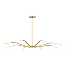LED Chandelier<br /><span style="color:#4AB0CE;">Entrega: 4-10 dias en USA</span><br /><span style="color:#4AB0CE;font-size:60%;">PREGUNTE POR ENTREGA EN PANAMA</span><br />Collection: Lajos<br />Finish: Hand-Rubbed Antique Brass