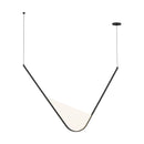LED Chandelier<br /><span style="color:#4AB0CE;">Entrega: 4-10 dias en USA</span><br /><span style="color:#4AB0CE;font-size:60%;">PREGUNTE POR ENTREGA EN PANAMA</span><br />Collection: Mizu<br />Finish: Nightshade Black
