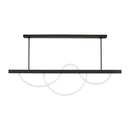 LED Linear Chandelier<br /><span style="color:#4AB0CE;">Entrega: 4-10 dias en USA</span><br /><span style="color:#4AB0CE;font-size:60%;">PREGUNTE POR ENTREGA EN PANAMA</span><br />Collection: Uneri<br />Finish: Nightshade Black