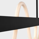 Visual Comfort Modern - SLLS83927B - LED Linear Chandelier - Uneri - Nightshade Black