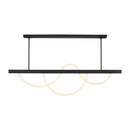 LED Linear Chandelier<br /><span style="color:#4AB0CE;">Entrega: 4-10 dias en USA</span><br /><span style="color:#4AB0CE;font-size:60%;">PREGUNTE POR ENTREGA EN PANAMA</span><br />Collection: Uneri<br />Finish: Nightshade Black