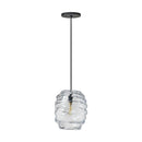 One Light Pendant<br /><span style="color:#4AB0CE;">Entrega: 1-2 semanas en USA</span><br /><span style="color:#4AB0CE;font-size:60%;">PREGUNTE POR ENTREGA EN PANAMA</span><br />Collection: Audra<br />Finish: Nightshade Black