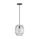 One Light Pendant<br /><span style="color:#4AB0CE;">Entrega: 1-2 semanas en USA</span><br /><span style="color:#4AB0CE;font-size:60%;">PREGUNTE POR ENTREGA EN PANAMA</span><br />Collection: Audra<br />Finish: Nightshade Black