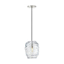 One Light Pendant<br /><span style="color:#4AB0CE;">Entrega: 4-10 dias en USA</span><br /><span style="color:#4AB0CE;font-size:60%;">PREGUNTE POR ENTREGA EN PANAMA</span><br />Collection: Audra<br />Finish: Polished Nickel