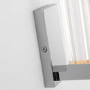 LED Wall Sconce<br /><span style="color:#4AB0CE;">Entrega: 9-10 semanas en USA</span><br /><span style="color:#4AB0CE;font-size:60%;">PREGUNTE POR ENTREGA EN PANAMA</span><br />Collection: Reiya Square<br />Finish: Chrome