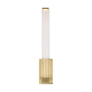 Visual Comfort Modern - SLWS84927HABCA - LED Wall Sconce - Reiya Square - Hand-Rubbed Antique Brass