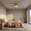 Visual Comfort Fan - 3MAVHSM44BBSWWOD - 44" Ceiling Fan - Maverick - Burnished Brass