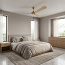 Visual Comfort Fan - 3PODSM64BBSWWO - 64" Ceiling Fan - Pod - Burnished Brass