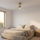 Visual Comfort Fan - 3RSESM52BBSRZWD - 52" Ceiling Fan - Reese - Burnished Brass
