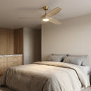 Visual Comfort Fan - 3SLNSM60BBSWWOD - 60" Ceiling Fan - Selen - Burnished Brass