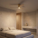 Visual Comfort Fan - 3SYRHSM52BBSWWOD - 52" Ceiling Fan - Seyra - Burnished Brass