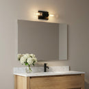 Visual Comfort Studio - 4465002CF-112 - Two Light Vanity - Keaton - Midnight Black | Midnight Black