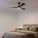 Visual Comfort Fan - 3TRLSM60MBKD - 60" Ceiling Fan - Trillium - Midnight Black