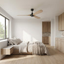 Visual Comfort Fan - 3VALSM60MBKNH - 60" Ceiling Fan - Valiant - Midnight Black