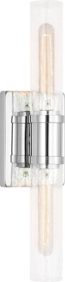 Two Light Vanity<br /><span style="color:#4AB0CE;">Entrega: 4-10 dias en USA</span><br /><span style="color:#4AB0CE;font-size:60%;">PREGUNTE POR ENTREGA EN PANAMA</span><br />Collection: Keaton<br />Finish: Chrome | Chrome