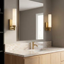 Generation Lighting - GLV1441SB-L - LED Vanity - Coles - Satin Brass