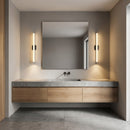Generation Lighting - GLV1551MBK-L - LED Vanity - Cavitt - Midnight Black