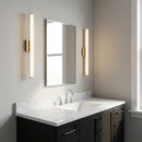 Generation Lighting - GLV1551SB-L - LED Vanity - Cavitt - Satin Brass