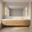Generation Lighting - GLV1561SB-L - LED Vanity - Cavitt - Satin Brass