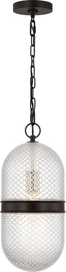 One Light Pendant<br /><span style="color:#4AB0CE;">Entrega: 4-10 dias en USA</span><br /><span style="color:#4AB0CE;font-size:60%;">PREGUNTE POR ENTREGA EN PANAMA</span><br />Collection: Lucinda<br />Finish: Aged Iron | Aged Iron
