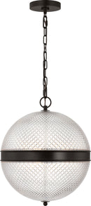 Three Light Pendant<br /><span style="color:#4AB0CE;">Entrega: 4-10 dias en USA</span><br /><span style="color:#4AB0CE;font-size:60%;">PREGUNTE POR ENTREGA EN PANAMA</span><br />Collection: Lucinda<br />Finish: Aged Iron | Aged Iron