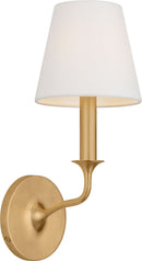 One Light Wall Sconce<br /><span style="color:#4AB0CE;">Entrega: 4-10 dias en USA</span><br /><span style="color:#4AB0CE;font-size:60%;">PREGUNTE POR ENTREGA EN PANAMA</span><br />Collection: Chatsworth<br />Finish: Gild | Gild