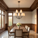 Visual Comfort Studio - CC18312AI - 12 Light Chandelier - Marina - Aged Iron | Aged Iron