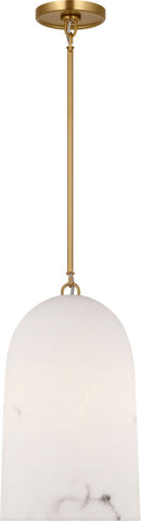 One Light Pendant<br /><span style="color:#4AB0CE;">Entrega: 4-10 dias en USA</span><br /><span style="color:#4AB0CE;font-size:60%;">PREGUNTE POR ENTREGA EN PANAMA</span><br />Collection: Savina<br />Finish: Burnished Brass | Burnished Brass