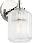 One Light Bath<br /><span style="color:#4AB0CE;">Entrega: 4-10 dias en USA</span><br /><span style="color:#4AB0CE;font-size:60%;">PREGUNTE POR ENTREGA EN PANAMA</span><br />Collection: Barstow<br />Finish: Polished Nickel | Polished Nickel