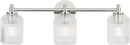 Three Light Bath<br /><span style="color:#4AB0CE;">Entrega: 4-10 dias en USA</span><br /><span style="color:#4AB0CE;font-size:60%;">PREGUNTE POR ENTREGA EN PANAMA</span><br />Collection: Barstow<br />Finish: Polished Nickel | Polished Nickel