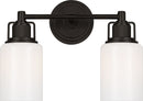 Two Light Bath<br /><span style="color:#4AB0CE;">Entrega: 4-10 dias en USA</span><br /><span style="color:#4AB0CE;font-size:60%;">PREGUNTE POR ENTREGA EN PANAMA</span><br />Collection: Ashford<br />Finish: Aged Iroged Iron